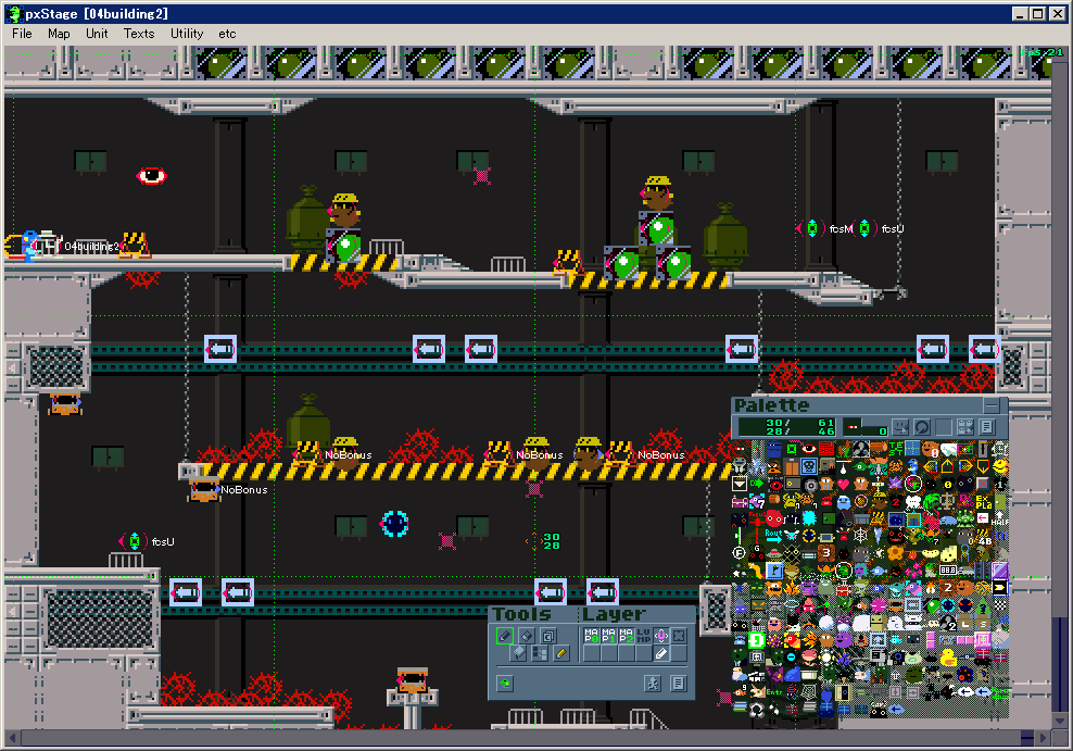 kero blaster's level design