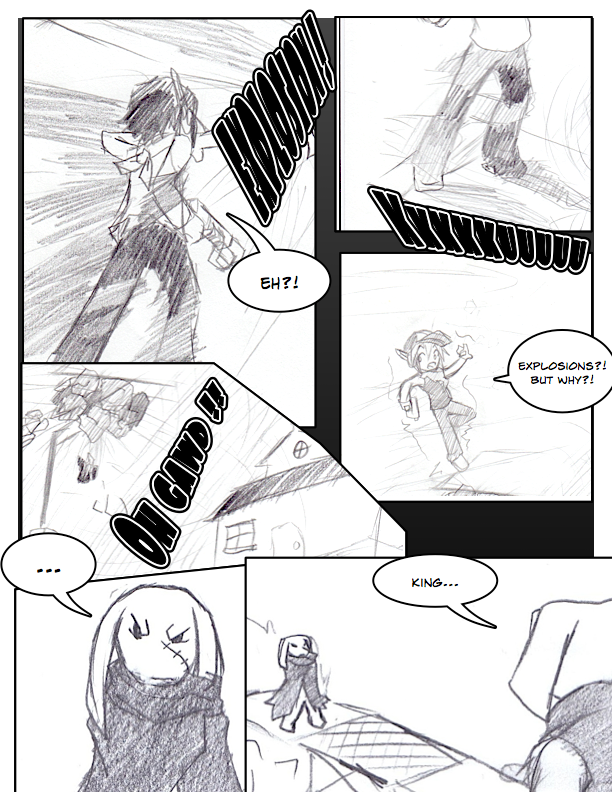 Why do enemies explode in this game..? King is not pleased.