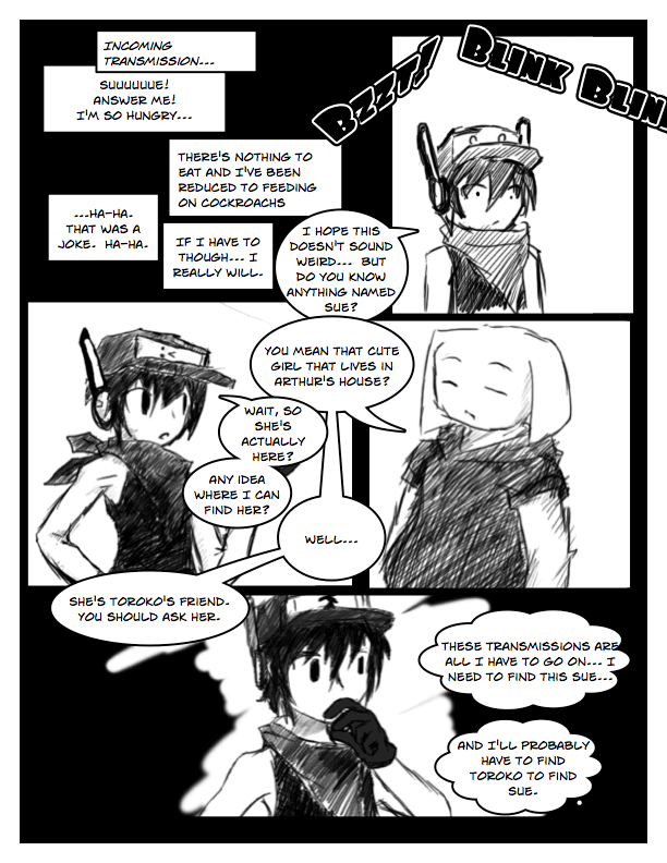 But to find Toroko I'm going to have to get some Sawdust!... I bet ya, Kevin has some sawdust.