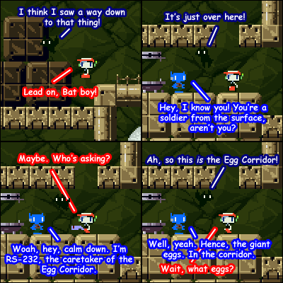 Bat and Quote's Eggcellent Adventure