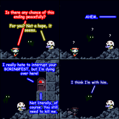 Even He's Getting Bored